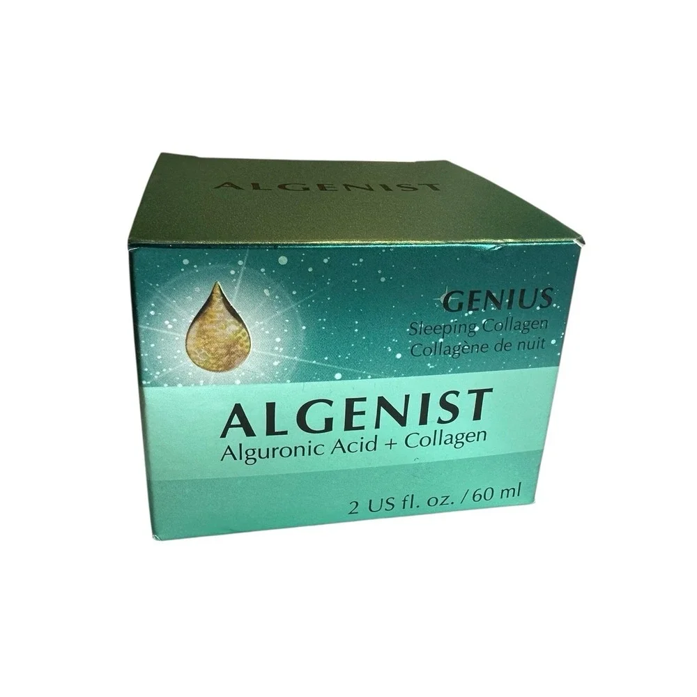 Algenist 2 oz GENIUS ULTIMATE Sleeping CREAM Collagen Alguronic‎ Acid